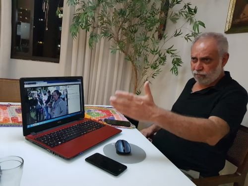 O fotógrafo das manifestações