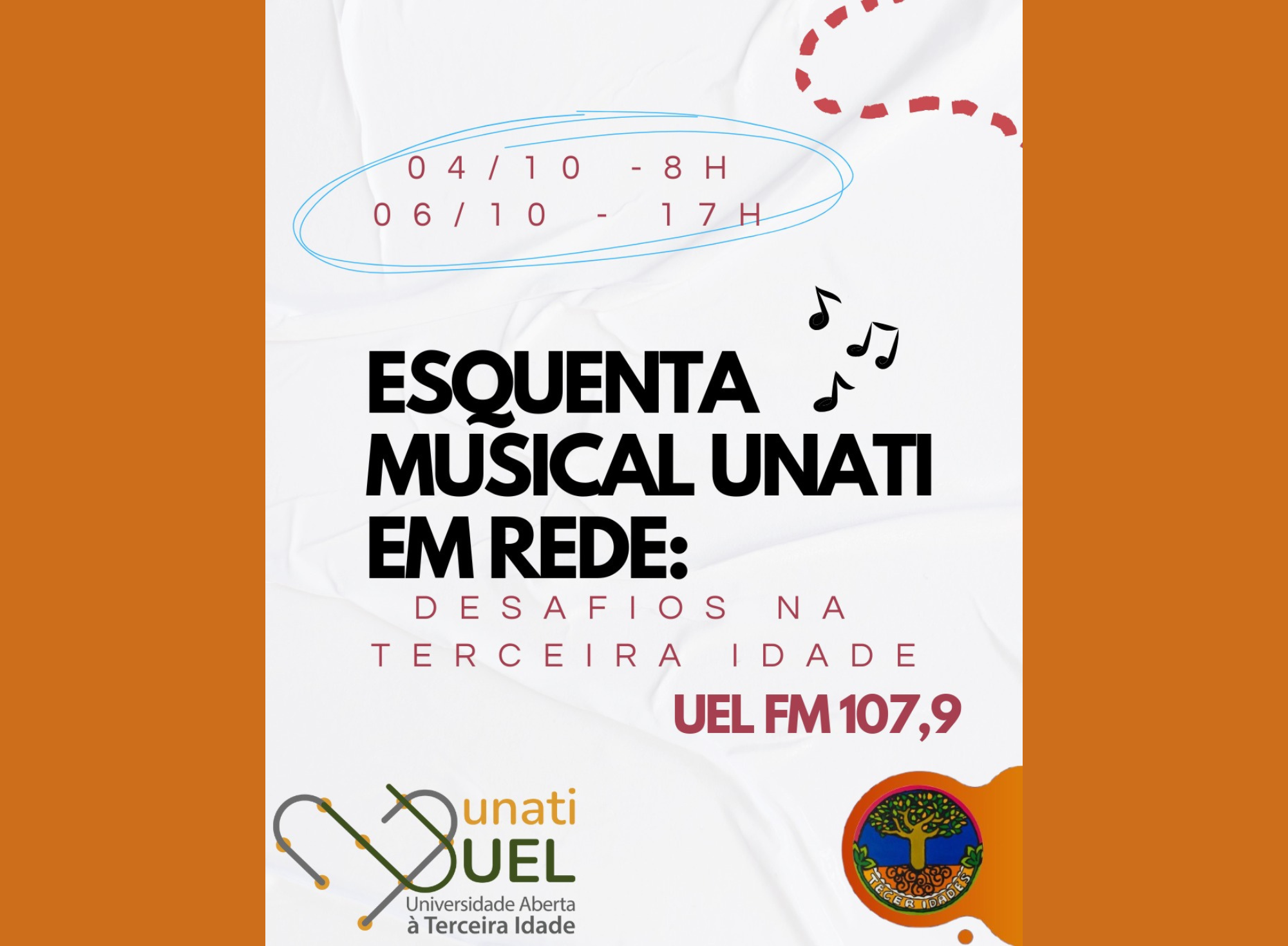 Esquenta musical, o novo programa da UNATI em Rede